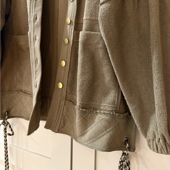 Pilcro Button-Front Shacket - Picture 6 of 7